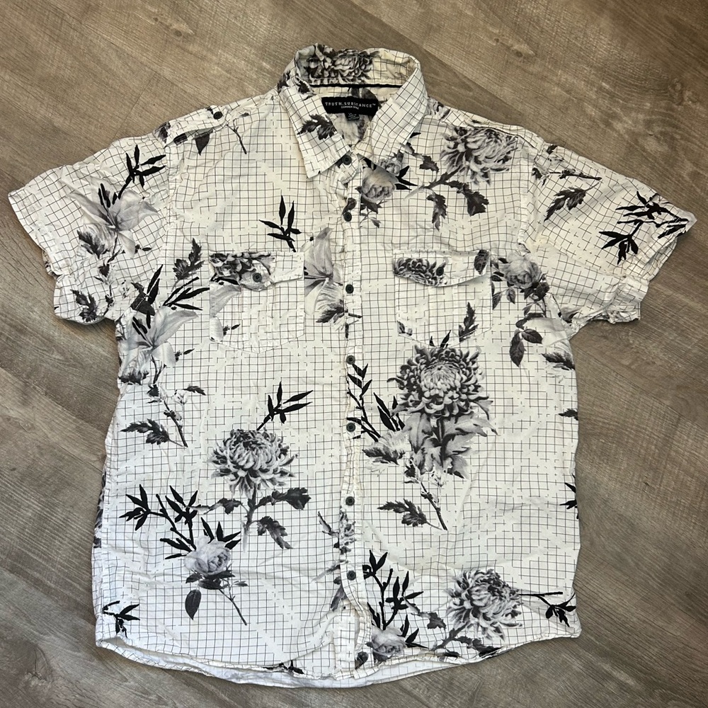 Floral Button Down Shirt | Truth Substance